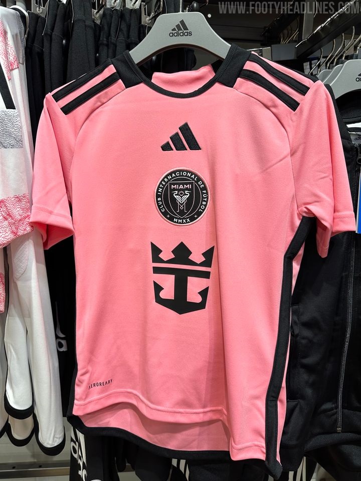 Inter Miami 2024 home kit revealed, mainly 'Easy Pink' compared to
